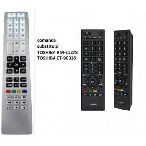 COMANDO COMPATIVEL TOSHIBA CT90326