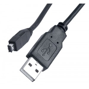 Cable USB-A Macho / MINI USB 4Pines Macho 2M