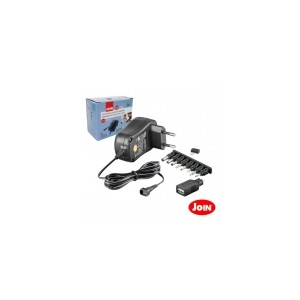 Alimentador Compacto Conmutado 7 Salidas 3-12V 1500mA 18W
