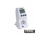 CONTADOR DE ENERGIA 230V / 16A - TOMADA DE TERRA LATERAL