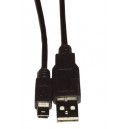 USB-A (1.1) Macho / Mini USB 5Pines Macho Cable 3M