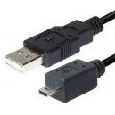  CABO USB A MACHO / MINI USB MACHO 8 PINOS 1,5M