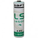 LS14500 3,6V-2600MAH BATERIA LITHIUM 