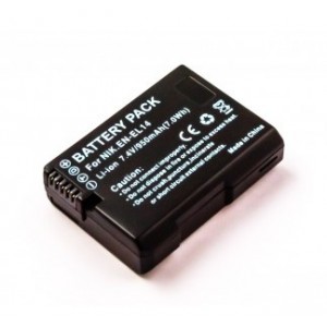 Bateria Compatível 7,4V 950mAh NIKON EN-EL14 decoded, Firmware 1.02