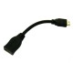 Adaptador Mini HDMI Male para HDMI Femea
