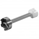 Batidora de Mano (Metal) TriCuchilla Completa c/ Protección