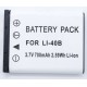 BATERIA CÂMARA DIGITAL DIGCA37031 3,7V-740MAH LI-ION