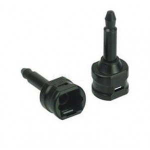 Enchufe Adaptador TOSLINK-MINI PLUG BLISTER 