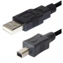Cabo USB-A Macho / MINI USB 4 PINOS Macho 3M