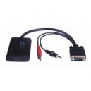 MicroConnect VGA to HDMI Converter