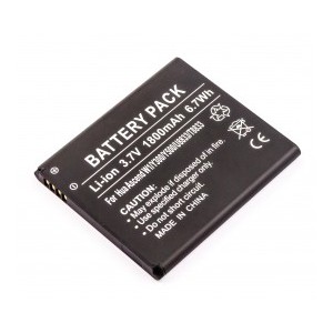 Batería Huawei ASCEND W1, Li-ion, 3,7V, 1800mAh, 6,7Wh