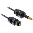 Cabo Delock Toslink Standard macho / Toslink mini 3.5 mm macho 2 m
