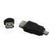 ADAPTATADOR USB FEMEA MINI USB B 5 PINOS