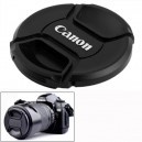 52mm Center Pinch Camera Lens Cap for Canon