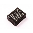 Bateria Compatível GoPro Hero3, Li-ion, 3,7V, 960mAh, 3,6Wh