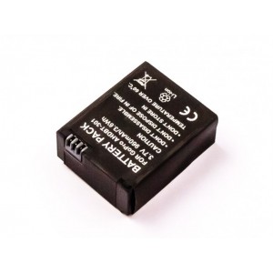 Bateria Compatível GoPro Hero3, Li-ion, 3,7V, 960mAh, 3,6Wh