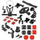 Combo Kit 33 Accessorios GoPro Hero 4 / 3+ / 3 / 2 / 1 / SJ4000