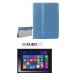 Capa Flip Cover Compativel Mitsai KUBO 9.7 Textura SILK AZUL