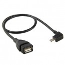 CABO OTG MICRO USB MACHO / USB 40cm