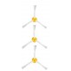 Cepillo lateral 3 brazos Compatible C/ Roomba 800