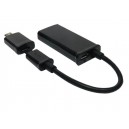 ADAPTADOR MHL MICRO USB FEMEA/HDMI PARA MICRO USB MACHO