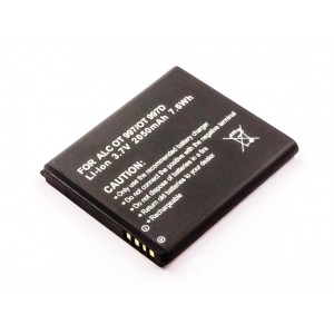 Bateria 1950mAh 3.7V compatível c/ Alcatel OT 997D/ OT 5035D OT 5036D