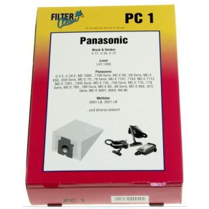 Bolsas de Aspirador (4 Pçs) + 3 Filtros