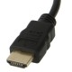 Adaptador HDMI (Macho) para VGA (Femea)* Ver Descrição