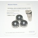 Laminas Compativeis Philips & Norelco HQ9 , HQ8 , HQ177 TRIPLE FOIL