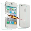 Vidro Temperado 0.3mm 2 em 1, Frente e Tras anti-explosao iPhone 4 & 4S