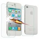 Vidro Temperado 0.3mm 2 em 1, Frente e Tras anti-explosao iPhone 4 & 4S
