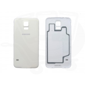 CAPA TRASEIRA SAMSUNG S5 G900F  BRANCA 