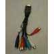 Cabo VGA 5 RCA