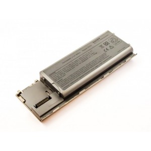Bateria Compatível DELL Latitude D620, Li-ion, 11,1V, 4400mAh, 48,8Wh, Cinza Metálico