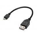 Adaptador Micro USB para USB Fêmea (OTG)
