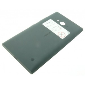 Tapa Trasera Nokia Lumia 730/735 (Gris oscuro/Negro)