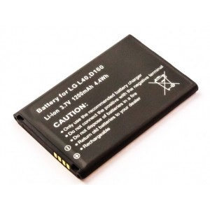 BATERÍA LG L40, D160, LI-ION, 3,7V, 1200MAH, 4,4WH