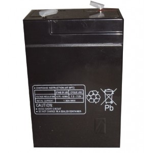 6V-4,5AH Batería de Plomo FIAMM 70X48X102MM