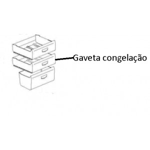 GAVETA CONGELAÇÃO