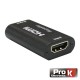 FICHA ADAPTADORA HDMI FÊMEA / FÊMEA DOURADA P/100MT PROK
