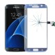 Pelicula Vidro Temperado Samsung Galaxy S7 Edge / G935(Azul) 0.26mm 9H