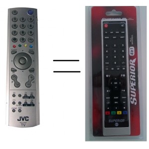 Comando Compativel JVC RM-C1899S
