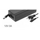 Carregador 12V 3A 5.5mmx2.1mm