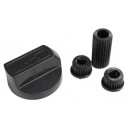 Kit de manipulo negro universal para Fogão