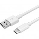 Cabo de Dados Branco USB tipo C de 1M