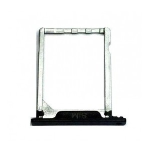 SOPORTE DE TARJETA SIM BQ AQUARIS E5 4G NEGRO ORIGINAL
