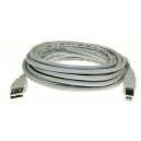 CABO USB-A MACHO / USB-B MACHO 5M