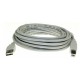 CABO USB-A MACHO / USB-B MACHO 5M
