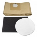 SACOS DE ASPIRADOR (3 Sacos) (1 Filtro Saída) (1 Filtro Entrada)