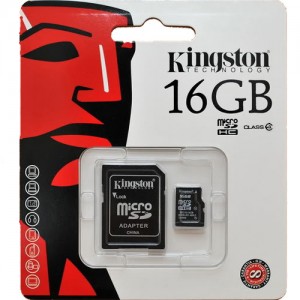 TARJETA KINGSTON MICRO SD 16GB CLASSY 4